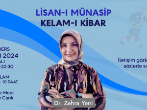 (Online Akademi) Lisanı Münasip ve Kelamı Kibar