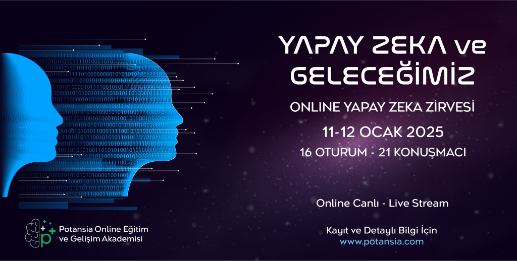 Yapay Zeka ve Geleceğimiz Online Yapay Zeka Zirvesi Tanıtım Görseli