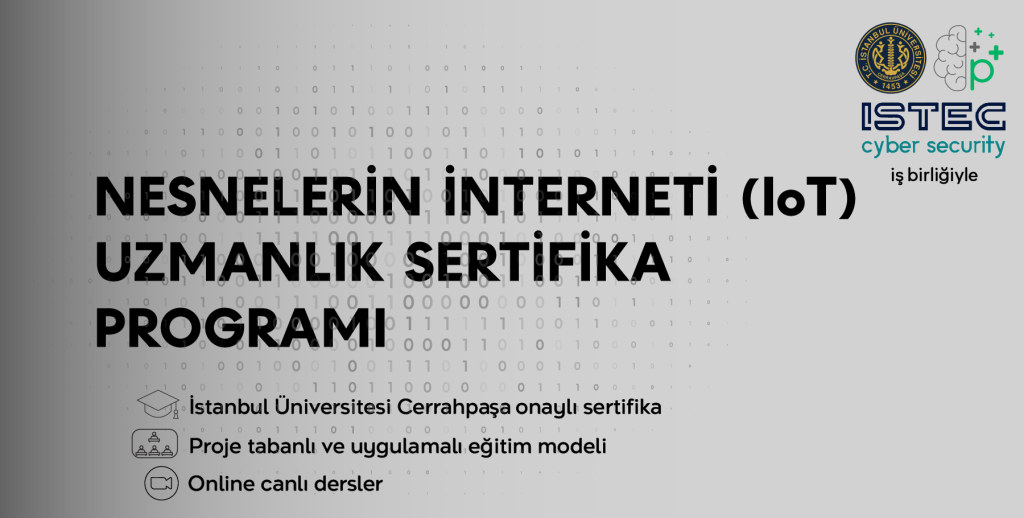 IUC - Nesnelerin İnterneti Uzmanlık Sertifika Programı tanıtım görseli