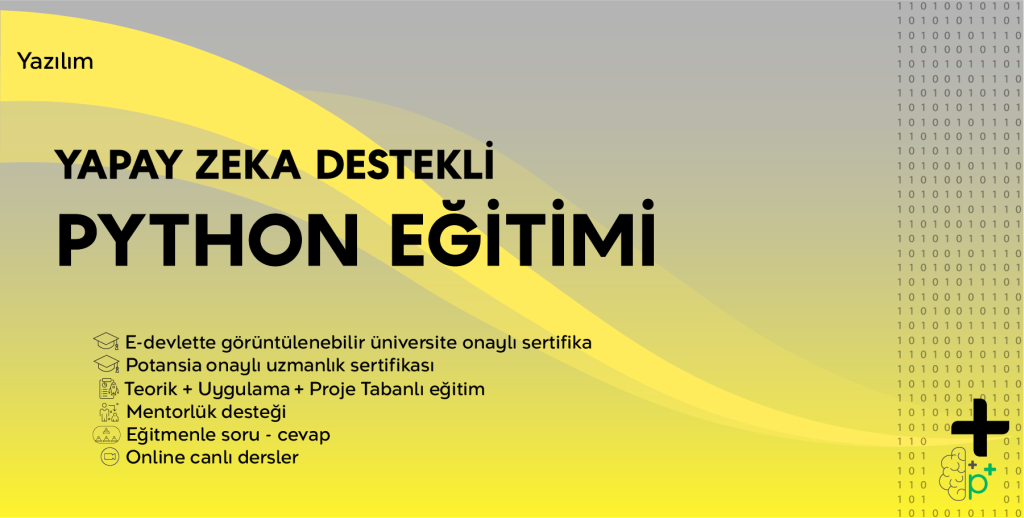 Yapay Zeka Destekli - Pyton Eğitimi için tanıtım görseli