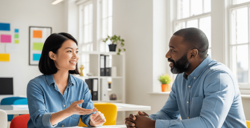 Etkili Geri Bildirim Verme Sanatı temsil eden bir görsel