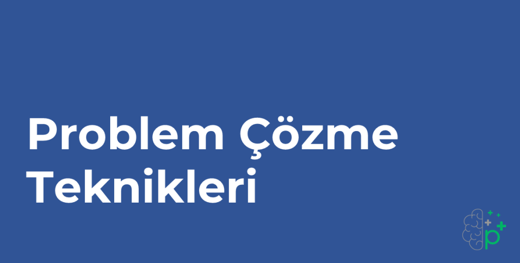 Problem Çözme Teknikleri eğitimi tanıtım görseli